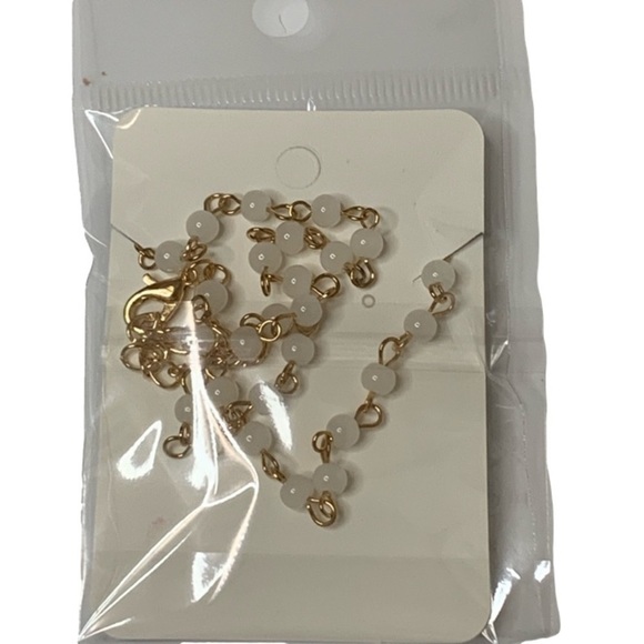 Gold pearl necklace - Picture 5 of 5